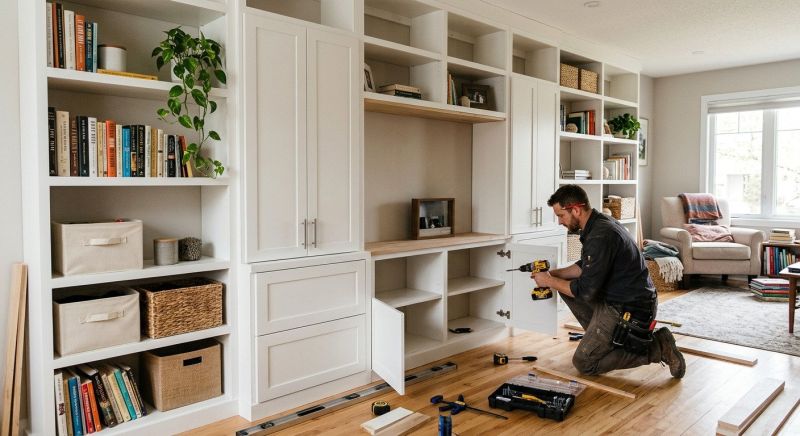 Built In Furniture Construction in Winston Salem, NC