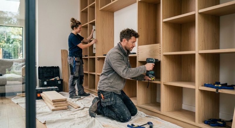 Built In Shelving Service in Durham, NC