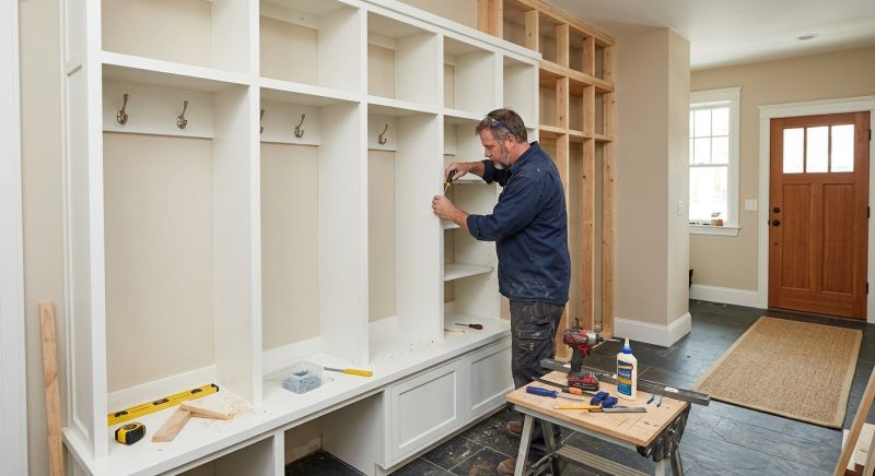 Builtin Cabinets Installation in Raleigh, NC