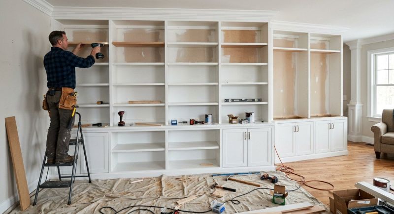 Custom Shelving Installation in Durham, NC